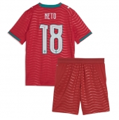 Portugal Pedro Neto #18 Thuis tenue Kids WK 2026 Korte Mouwen (+ broek)