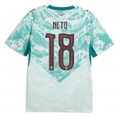 Portugal Pedro Neto #18 Uit tenue WK 2026 Korte Mouwen