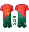 Portugal Rafael Leao #15 Thuis tenue Kids WK 2022 Korte Mouwen (+ broek)