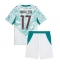 Portugal Rafael Leao #17 Uit tenue Kids WK 2026 Korte Mouwen (+ broek)
