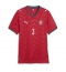 Portugal Ruben Dias #3 Thuis tenue Dames WK 2026 Korte Mouwen