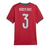 Portugal Ruben Dias #3 Thuis tenue Dames WK 2026 Korte Mouwen