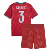 Portugal Ruben Dias #3 Thuis tenue Kids WK 2026 Korte Mouwen (+ broek)