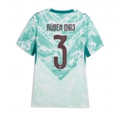 Portugal Ruben Dias #3 Uit tenue Dames WK 2026 Korte Mouwen