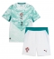 Portugal Ruben Dias #3 Uit tenue Kids WK 2026 Korte Mouwen (+ broek)