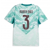 Portugal Ruben Dias #3 Uit tenue WK 2026 Korte Mouwen