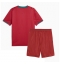 Portugal Thuis tenue Kids WK 2026 Korte Mouwen (+ broek)