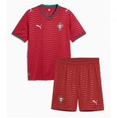 Portugal Thuis tenue Kids WK 2026 Korte Mouwen (+ broek)