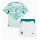 Portugal Uit tenue Kids WK 2026 Korte Mouwen (+ broek)