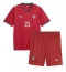 Portugal Vitinha #23 Thuis tenue Kids WK 2026 Korte Mouwen (+ broek)