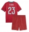 Portugal Vitinha #23 Thuis tenue Kids WK 2026 Korte Mouwen (+ broek)