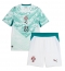 Portugal Vitinha #23 Uit tenue Kids WK 2026 Korte Mouwen (+ broek)