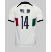Portugal William Carvalho #14 Uit tenue WK 2022 Korte Mouwen