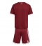 Qatar Thuis tenue Kids WK 2026 Korte Mouwen (+ broek)