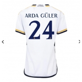 Real Madrid Arda Guler #24 Thuis tenue Dames 2023-24 Korte Mouwen
