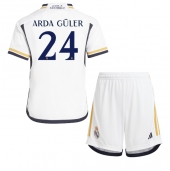 Real Madrid Arda Guler #24 Thuis tenue Kids 2023-24 Korte Mouwen (+ broek)