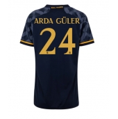 Real Madrid Arda Guler #24 Uit tenue Dames 2023-24 Korte Mouwen