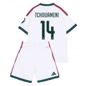 Real Madrid Aurelien Tchouameni #14 Thuis tenue Kids 2026-27 Korte Mouwen (+ broek)