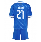Real Madrid Brahim Diaz #21 Derde tenue Kids 2025-26 Korte Mouwen (+ broek)