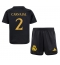 Real Madrid Daniel Carvajal #2 Derde tenue Kids 2023-24 Korte Mouwen (+ broek)
