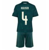 Real Madrid Dean Huijsen #4 Uit tenue Kids 2026-27 Korte Mouwen (+ broek)