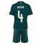 Real Madrid Dean Huijsen #4 Uit tenue Kids 2026-27 Korte Mouwen (+ broek)