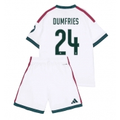 Real Madrid Denzel Dumfries #24 Thuis tenue Kids 2026-27 Korte Mouwen (+ broek)