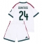 Real Madrid Denzel Dumfries #24 Thuis tenue Kids 2026-27 Korte Mouwen (+ broek)
