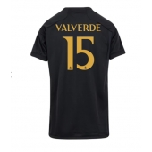 Real Madrid Federico Valverde #15 Derde tenue Dames 2023-24 Korte Mouwen
