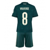 Real Madrid Federico Valverde #8 Uit tenue Kids 2026-27 Korte Mouwen (+ broek)