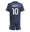 Real Madrid Kylian Mbappe #10 Uit tenue Kids 2025-26 Korte Mouwen (+ broek)