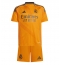 Real Madrid Kylian Mbappe #9 Uit tenue Kids 2024-25 Korte Mouwen (+ broek)