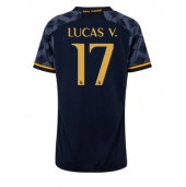 Real Madrid Lucas Vazquez #17 Uit tenue Dames 2023-24 Korte Mouwen