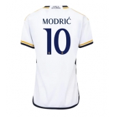 Real Madrid Luka Modric #10 Thuis tenue Dames 2023-24 Korte Mouwen