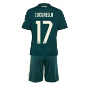 Real Madrid Marc Cucurella #17 Uit tenue Kids 2026-27 Korte Mouwen (+ broek)