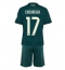 Real Madrid Marc Cucurella #17 Uit tenue Kids 2026-27 Korte Mouwen (+ broek)