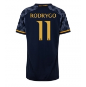 Real Madrid Rodrygo Goes #11 Uit tenue Dames 2023-24 Korte Mouwen