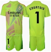 Real Madrid Thibaut Courtois #1 Keeper Derde tenue Kids 2024-25 Korte Mouwen (+ broek)