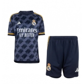 Real Madrid Uit tenue Kids 2023-24 Korte Mouwen (+ broek)