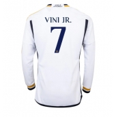 Real Madrid Vinicius Junior #7 Thuis tenue 2023-24 Lange Mouwen