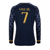 Real Madrid Vinicius Junior #7 Uit tenue 2023-24 Lange Mouwen