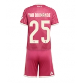 Real Madrid Yan Diomande #25 Derde tenue Kids 2026-27 Korte Mouwen (+ broek)