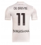 SSC Napoli Kevin De Bruyne #11 Uit tenue 2025-26 Korte Mouwen
