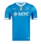 SSC Napoli Romelu Lukaku #9 Thuis tenue 2025-26 Korte Mouwen