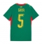 Senegal Idrissa Gueye #5 Uit tenue Dames WK 2026 Korte Mouwen