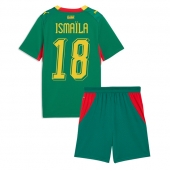 Senegal Ismaila Sarr #18 Uit tenue Kids WK 2026 Korte Mouwen (+ broek)