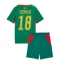 Senegal Ismaila Sarr #18 Uit tenue Kids WK 2026 Korte Mouwen (+ broek)