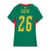 Senegal Pape Gueye #26 Uit tenue Dames WK 2026 Korte Mouwen