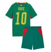 Senegal Sadio Mane #10 Uit tenue Kids WK 2026 Korte Mouwen (+ broek)