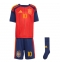 Spanje Dani Olmo #10 Thuis tenue Kids WK 2026 Korte Mouwen (+ broek)